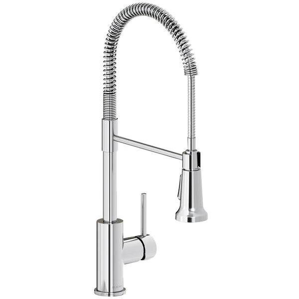 Elkay LKAV2061CR Avado Deck Mount Chrome Kitchen Faucet With Semi-Professional Spout And Forward Lever Handle 3 Elkay LKAV2061CR Avado Deck Mount Chrome Kitchen Faucet With Semi-Professional Spout And Forward Lever Handle