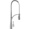 Elkay LKAV4061CR Avado Deck Mount Chrome Kitchen Faucet With Semi-Professional Spout And Forward Lever Handle 1 Elkay LKAV4061CR Avado Deck Mount Chrome Kitchen Faucet With Semi-Professional Spout And Forward Lever Handle -T&S Brass Shop 2165577