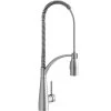 Elkay LKAV4061LS Avado Deck Mount Lustrous Steel Kitchen Faucet With Semi-Professional Spout And Forward Lever Handle 2 Elkay LKAV4061LS Avado Deck Mount Lustrous Steel Kitchen Faucet With Semi-Professional Spout And Forward Lever Handle -T&S Brass Shop 2165578