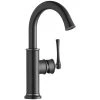 Elkay LKEC2012AS Explore Deck Mount Antique Steel Bar Faucet With Forward Lever Handle