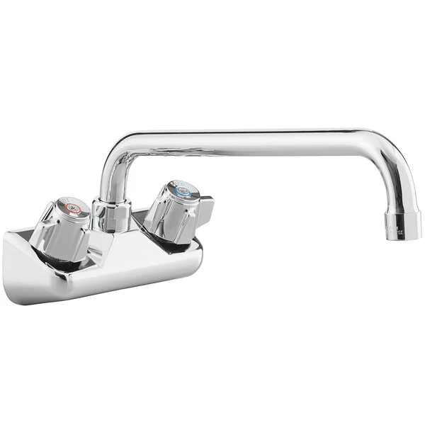 Regency Plumbing & Hardware Regency Wall Mount Faucet With 12" Swing Spout And 4" Centers 4 Regency Plumbing & Hardware Regency Wall Mount Faucet With 12" Swing Spout And 4" Centers - Image 2