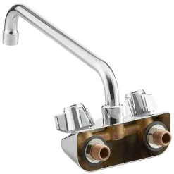 Regency Plumbing & Hardware Regency Wall Mount Faucet With 12" Swing Spout And 4" Centers 8 Regency Plumbing & Hardware Regency Wall Mount Faucet With 12" Swing Spout And 4" Centers -T&S Brass Shop 2172203