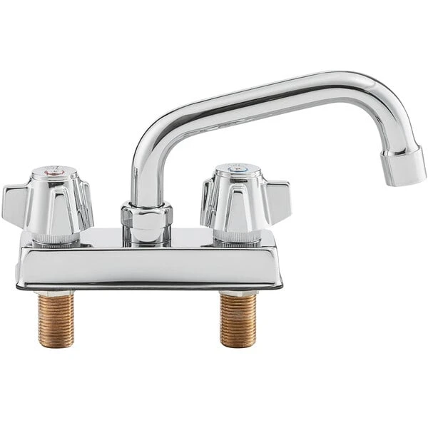 Regency Plumbing & Hardware Regency Deck Mount Faucet With 6" Swing Spout And 4" Centers 6 Regency Plumbing & Hardware Regency Deck Mount Faucet With 6" Swing Spout And 4" Centers - Image 4