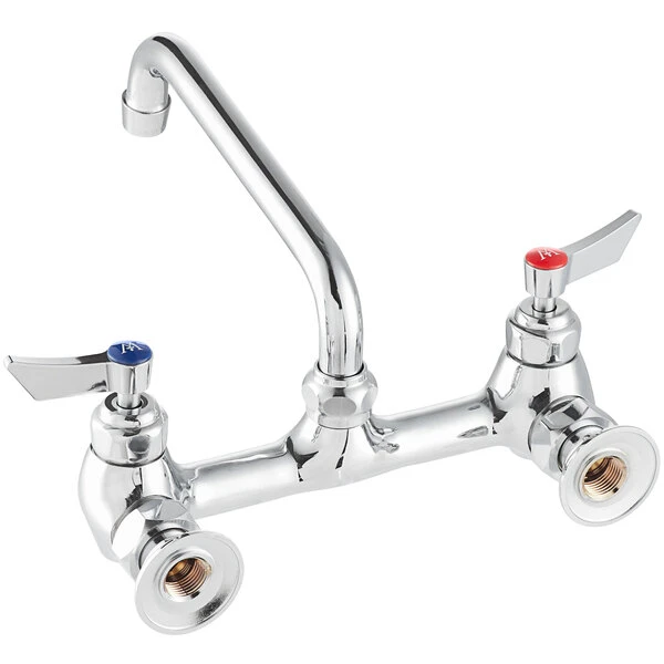 Waterloo Wall-Mounted Faucet With 8" Centers And 8" Swing Spout 5 Waterloo Wall-Mounted Faucet With 8" Centers And 8" Swing Spout - Image 3