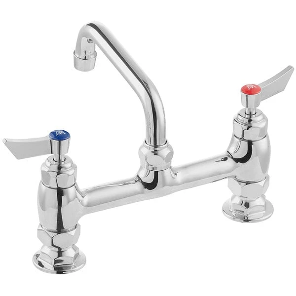 Waterloo Deck-Mounted Faucet With 8" Centers And 6" Swing Spout 5 Waterloo Deck-Mounted Faucet With 8" Centers And 6" Swing Spout - Image 3