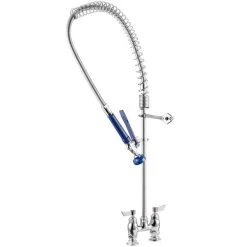 Waterloo 1.15 GPM Deck-Mounted Pre-Rinse Faucet With 4" Centers -T&S Brass Shop 2184300