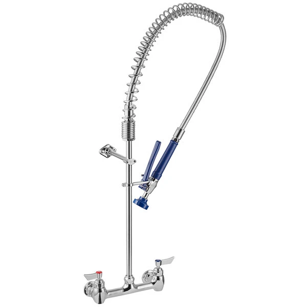 Waterloo 1.15 GPM Wall-Mounted Pre-Rinse Faucet With 8" Centers 4 Waterloo 1.15 GPM Wall-Mounted Pre-Rinse Faucet With 8" Centers - Image 2