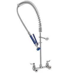 Waterloo 1.15 GPM Wall-Mounted Pre-Rinse Faucet With 8" Centers 7 Waterloo 1.15 GPM Wall-Mounted Pre-Rinse Faucet With 8" Centers -T&S Brass Shop 2184621
