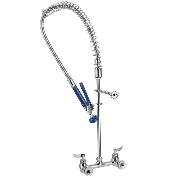 Waterloo 1.15 GPM Wall-Mounted Pre-Rinse Faucet With 8" Centers 5 Waterloo 1.15 GPM Wall-Mounted Pre-Rinse Faucet With 8" Centers - Image 3