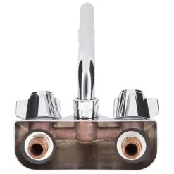 Regency Plumbing & Hardware Regency Wall Mount Bar Sink Faucet With 8" Swing Spout And 4" Centers -T&S Brass Shop 2184937