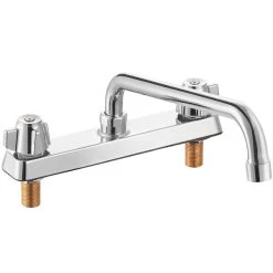 Regency Plumbing & Hardware Regency Deck Mount Faucet With 12" Swing Spout And 8" Centers 6 Regency Plumbing & Hardware Regency Deck Mount Faucet With 12" Swing Spout And 8" Centers -T&S Brass Shop 2188120