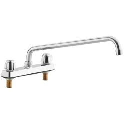 Regency Plumbing & Hardware Regency Deck Mount Faucet With 16" Swing Spout And 8" Centers 6 Regency Plumbing & Hardware Regency Deck Mount Faucet With 16" Swing Spout And 8" Centers -T&S Brass Shop 2195997