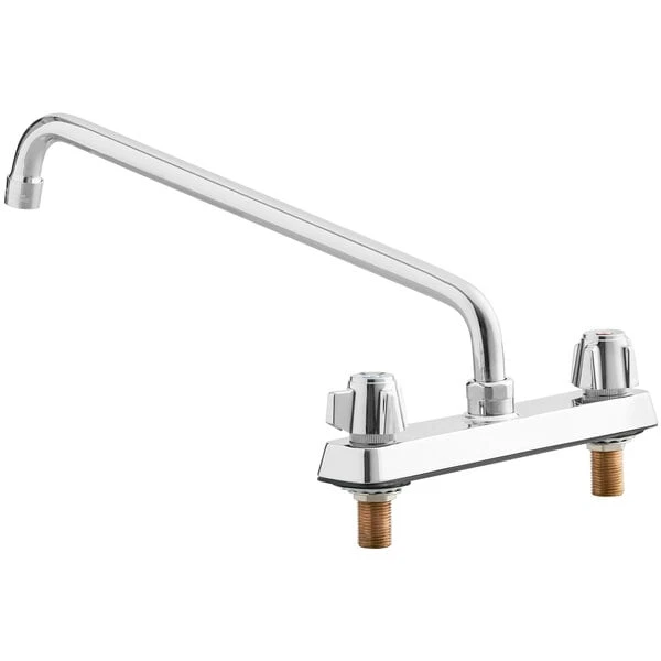 Regency Plumbing & Hardware Regency Deck Mount Faucet With 16" Swing Spout And 8" Centers 5 Regency Plumbing & Hardware Regency Deck Mount Faucet With 16" Swing Spout And 8" Centers - Image 3