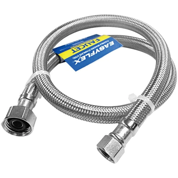 Assure Parts EF-FC-38C12F-16 16" Stainless Steel Braided Faucet Connector With 3/8" Compression X 1/2" FIP 3 Assure Parts EF-FC-38C12F-16 16" Stainless Steel Braided Faucet Connector With 3/8" Compression X 1/2" FIP