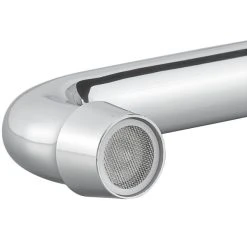 Waterloo 0.65 GPM Low Profile Wall-Mounted Pre-Rinse Faucet With 8" Centers And 6" Add-on Faucet -T&S Brass Shop 2206003