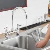 Waterloo Deck Mount Faucet With 8" Gooseneck Spout And 8" Centers 2 Waterloo Deck Mount Faucet With 8" Gooseneck Spout And 8" Centers -T&S Brass Shop 2225706