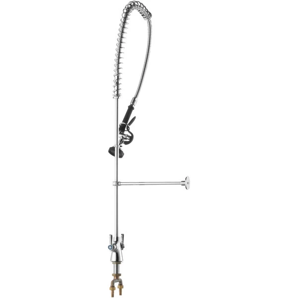 Regency Plumbing & Hardware Regency 1.15 GPM Deck Mount Pre-Rinse Faucet With Single Base, (4" Inlets) 5 Regency Plumbing & Hardware Regency 1.15 GPM Deck Mount Pre-Rinse Faucet With Single Base, (4" Inlets) - Image 3