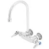 T&S Brass And Bronze Works T&S B-0346 Wall Mounted Pantry Faucet With 3 3/8" Adjustable Centers And 5 1/2" Swivel Gooseneck