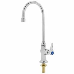 T&S Brass And Bronze Works T&S B-0305-QT-WS Single Pantry Deck Mount Faucet With Eterna Cartridge - 5 9/16" Gooseneck Spout