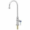 T&S Brass And Bronze Works T&S B-0305-VF22 Single Temperature Deck Mount Faucet With Single Supply, 5 1/2" Gooseneck Spout, And Eterna Cartridges -T&S Brass Shop 2253068