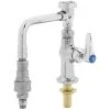 T&S Brass And Bronze Works T&S B-0205-CR-VB-QD Deck Mount Pantry Faucet With Swivel Nozzle, Vacuum Breaker, Cerama Cartridges, And Lever Handle