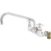 T&S Brass And Bronze Works T&S B-0290-BT Splash Mount Big Flo Kettle And Pot Sink Faucet With 8" Adjustable Centers, 12" Big Flo Swing Nozzle, And 00LL Street Elbows 1 T&S Brass And Bronze Works T&S B-0290-BT Splash Mount Big Flo Kettle And Pot Sink Faucet With 8" Adjustable Centers, 12" Big Flo Swing Nozzle, And 00LL Street Elbows -T&S Brass Shop 2256545