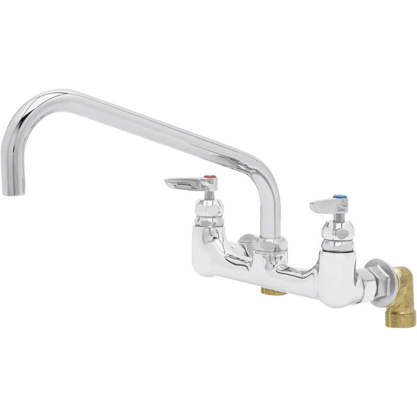 T&S Brass And Bronze Works T&S B-0290-PRISON 12" Wall Mounted Vandal Resistant Big Flo Mixing Faucet With 8" Centers 3 T&S Brass And Bronze Works T&S B-0290-PRISON 12" Wall Mounted Vandal Resistant Big Flo Mixing Faucet With 8" Centers