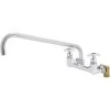 T&S Brass And Bronze Works T&S B-0291 18" Wall Mounted Big Flo Mixing Faucet With 8" Centers -T&S Brass Shop 2256549