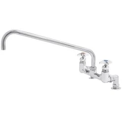 T&S Brass And Bronze Works T&S B-0294 18" Deck Mounted Big Flo Mixing Faucet With 8" Centers
