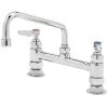 T&S Brass And Bronze Works T&S B-0220-060X Deck Mounted Pantry Faucet With 8" Adjustable Centers, 8" Swing Nozzle, And Eterna Cartridges