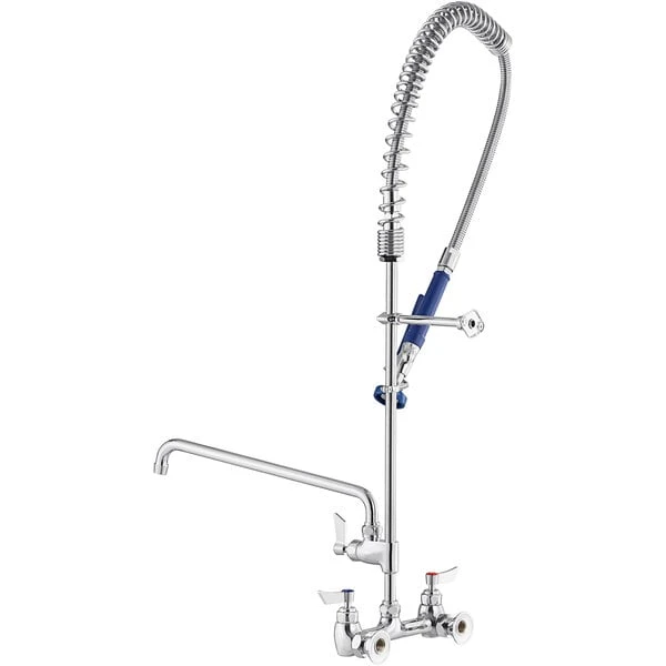 Waterloo 1.15 GPM Wall-Mounted Pre-Rinse Faucet With 8" Centers And 16" Add-On Faucet 5 Waterloo 1.15 GPM Wall-Mounted Pre-Rinse Faucet With 8" Centers And 16" Add-On Faucet - Image 3