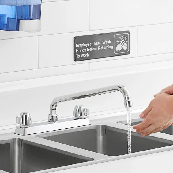 Regency Plumbing & Hardware Regency Deck Mount Faucet With 14" Swing Spout And 8" Centers 3 Regency Plumbing & Hardware Regency Deck Mount Faucet With 14" Swing Spout And 8" Centers