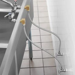 Regency Plumbing & Hardware Regency Wall Mount Faucet With 8" Swing Spout, 8" Centers, And Install Kit -T&S Brass Shop 2347821