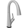 Elkay LKAV7051FLS Avado 2-in-1 Deck Mount Lustrous Steel Kitchen Faucet With Three-Function Lever Handle And Filter -T&S Brass Shop 2359476