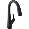 Elkay LKAV7051FMB Avado 2-in-1 Deck Mount Matte Black Kitchen Faucet With Three-Function Lever Handle And Filter 1 Elkay LKAV7051FMB Avado 2-in-1 Deck Mount Matte Black Kitchen Faucet With Three-Function Lever Handle And Filter -T&S Brass Shop 2359562