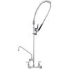 T&S Brass And Bronze Works Eversteel By T&S S-0133-A12-BY Stainless Steel 8" Wall Mount Mixing Faucet With 12" Swing Nozzle And Pre-Rinse Unit With 1.15 GPM Spray Valve 2 T&S Brass And Bronze Works Eversteel By T&S S-0133-A12-BY Stainless Steel 8" Wall Mount Mixing Faucet With 12" Swing Nozzle And Pre-Rinse Unit With 1.15 GPM Spray Valve -T&S Brass Shop 2374700