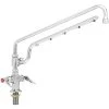 T&S Brass And Bronze Works T&S B-0200-U18 Ultrarinse Single Hole Deck Mount Mixing Faucet With 18" Swing Nozzle And 16" 1.5 GPM Sprayer Arm -T&S Brass Shop 2375074