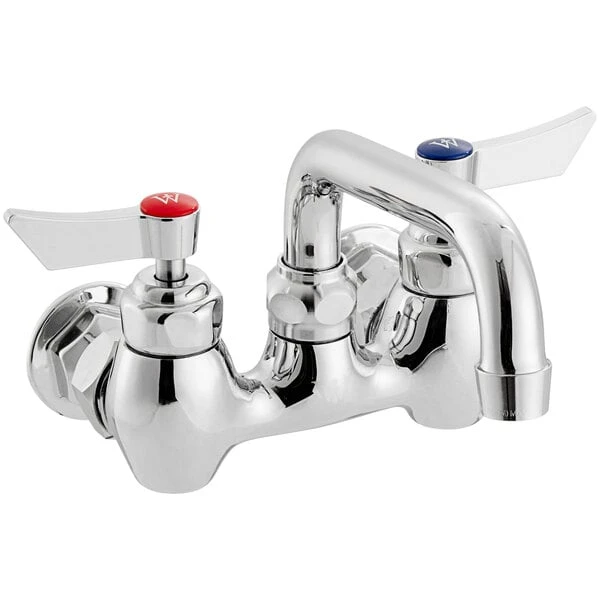 Waterloo Wall-Mounted Faucet With 4" Centers And 6" Swing Spout 4 Waterloo Wall-Mounted Faucet With 4" Centers And 6" Swing Spout - Image 2
