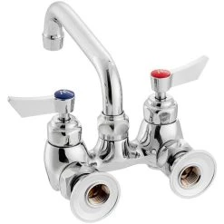 Waterloo Wall-Mounted Faucet With 4" Centers And 6" Swing Spout 8 Waterloo Wall-Mounted Faucet With 4" Centers And 6" Swing Spout -T&S Brass Shop 2426177