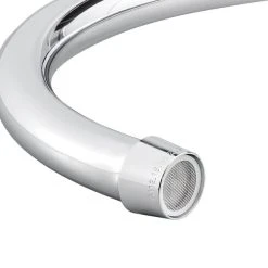 Waterloo Wall Mount Faucet With 3" Gooseneck Spout And 4" Centers -T&S Brass Shop 2426180