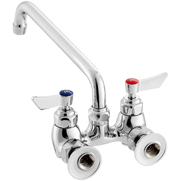 Waterloo Wall-Mounted Faucet With 4" Centers And 10" Swing Spout 5 Waterloo Wall-Mounted Faucet With 4" Centers And 10" Swing Spout - Image 3