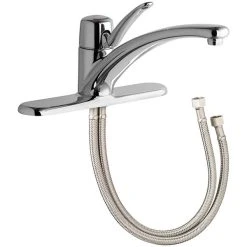 Chicago Faucet Company Chicago Faucets 2300-8ABCP Deck-Mounted Faucet With 8" Deck Plate