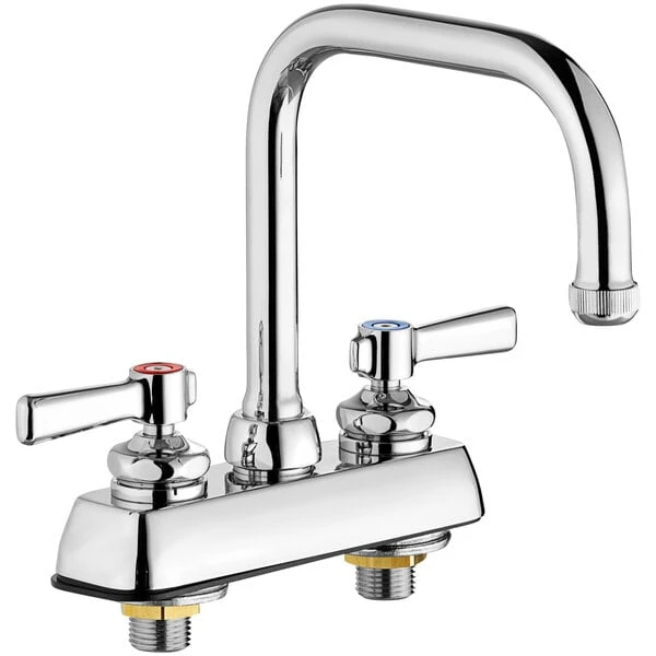 Chicago Faucet Company Chicago Faucets W4D-DB6AE1-369ABCP Deck-Mounted Faucet With 4" Centers 4 Chicago Faucet Company Chicago Faucets W4D-DB6AE1-369ABCP Deck-Mounted Faucet With 4" Centers - Image 2