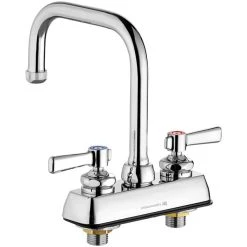 Chicago Faucet Company Chicago Faucets W4D-DB6AE1-369ABCP Deck-Mounted Faucet With 4" Centers 8 Chicago Faucet Company Chicago Faucets W4D-DB6AE1-369ABCP Deck-Mounted Faucet With 4" Centers -T&S Brass Shop 2439556