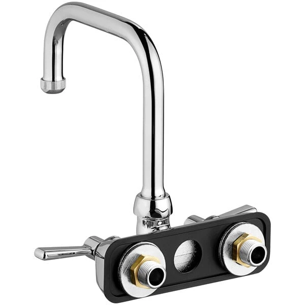 Chicago Faucet Company Chicago Faucets W4W-DB6AE1-369ABCP Wall-Mounted Manual Sink Faucet With 4" Centers 5 Chicago Faucet Company Chicago Faucets W4W-DB6AE1-369ABCP Wall-Mounted Manual Sink Faucet With 4" Centers - Image 3