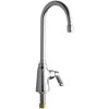 Chicago Faucet Company Chicago Faucets 350-E35ABCP Deck-Mounted Single-Hole Single-Supply Faucet With 5 1/4" Rigid / Swing Gooseneck Spout And 2 3/8" Lever Handle 2 Chicago Faucet Company Chicago Faucets 350-E35ABCP Deck-Mounted Single-Hole Single-Supply Faucet With 5 1/4" Rigid / Swing Gooseneck Spout And 2 3/8" Lever Handle -T&S Brass Shop 2454869