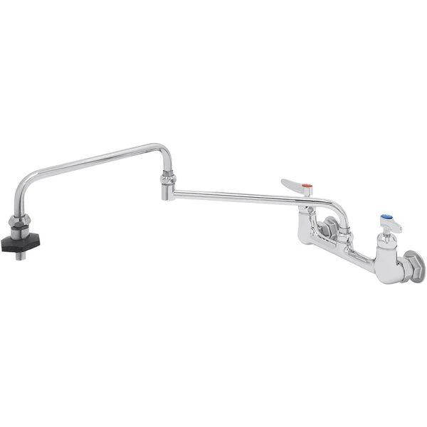 T&S Brass And Bronze Works T&S B-0598-CR-HRK 8" Wall Mount Pot / Kettle Filler With Adjustable Centers And 24" Double-Jointed Swing Nozzle 3 T&S Brass And Bronze Works T&S B-0598-CR-HRK 8" Wall Mount Pot / Kettle Filler With Adjustable Centers And 24" Double-Jointed Swing Nozzle