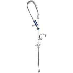 Waterloo 1.15 GPM Deck-Mounted Pre-Rinse Faucet With Single Base And 6" Add-On Faucet