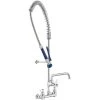 Waterloo 1.15 GPM Wall-Mounted Pre-Rinse Faucet With 8" Centers And 8" Add-On Faucet 1 Waterloo 1.15 GPM Wall-Mounted Pre-Rinse Faucet With 8" Centers And 8" Add-On Faucet -T&S Brass Shop 2474460