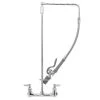 T&S Brass And Bronze Works T&S B-0131-C Wall Mounted 29 1/2" High Pre-Rinse Faucet With Adjustable 8" Centers, Low Flow Spray Valve, Swivel Arm, And 20" Hose 2 T&S Brass And Bronze Works T&S B-0131-C Wall Mounted 29 1/2" High Pre-Rinse Faucet With Adjustable 8" Centers, Low Flow Spray Valve, Swivel Arm, And 20" Hose -T&S Brass Shop 311574